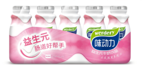 均瑶味动力益生元牛奶饮品(白桃味）