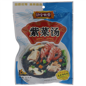 汤宝世家港式海鲜味紫菜汤