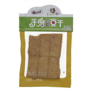 嘴上功夫手磨弹牙豆干（老坛山椒味）