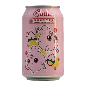 QDOL白桃风味气泡水（汽水）