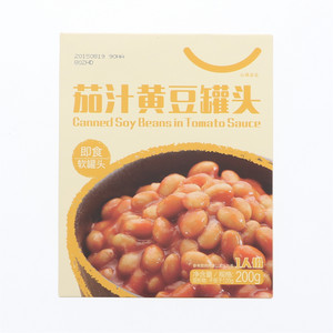 200G/茄汁黄豆罐头