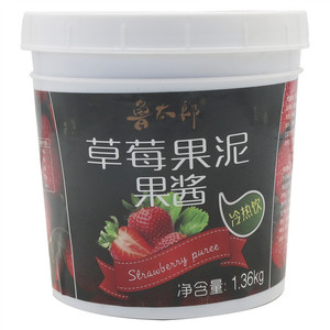 鲁太郎草莓果泥果酱