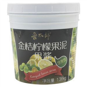 鲁太郎金桔柠檬果泥果酱