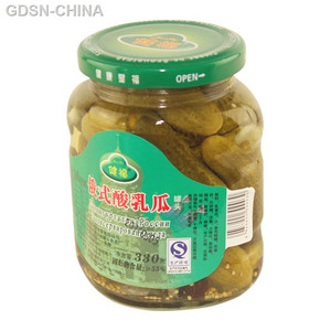 健福俄式酸乳瓜罐头