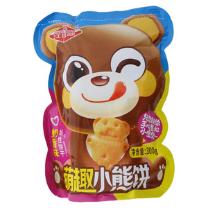 江顺奶香味萌趣小熊饼