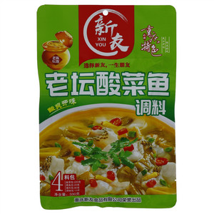 新友老坛酸菜鱼调料