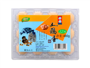 绿桂叮当果园土鸡蛋12枚（480g）