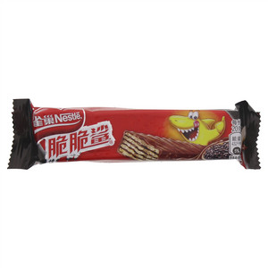 雀巢Nestlē脆脆鲨黑芝麻味夹心威化代可可脂巧克力