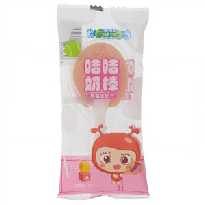 咭咭豆草莓味奶片