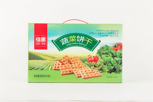 佳惠蔬菜饼干800g