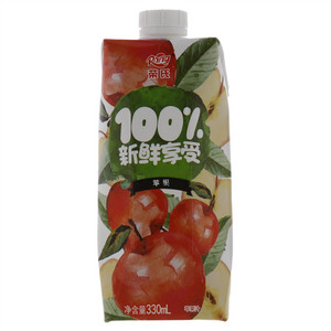 荣氏100%新鲜享受苹果汁