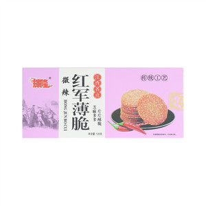 辉隆微辣红军薄脆