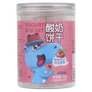 河马伢伢酸奶饼干（草莓味）