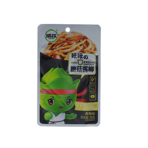 晴蔬鲍菇酱柳(黑鸭味)
