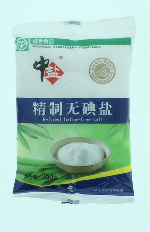 精制无碘盐