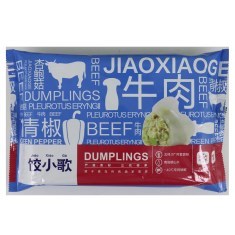 饺小歌牛肉青椒菇水饺