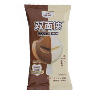 小七双面侠牛乳巧克力冰淇淋