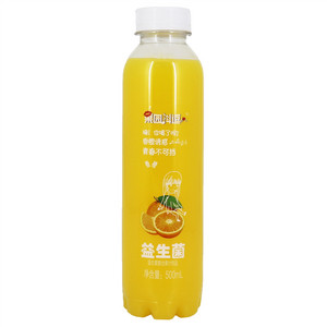 果园抖逗香橙味益生菌复合果汁饮品