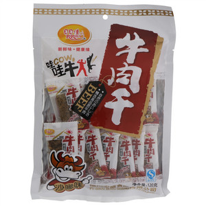 日日佳沙嗲味牛肉干