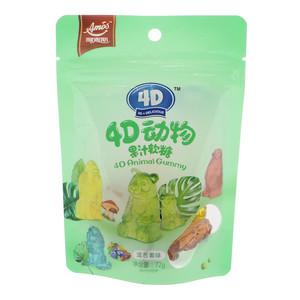 阿麦斯4D动物果汁软糖