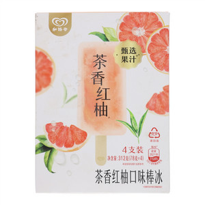 和路雪茶香红柚口味棒冰