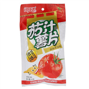闽旺达茄汁薯片（油炸型膨化食品）