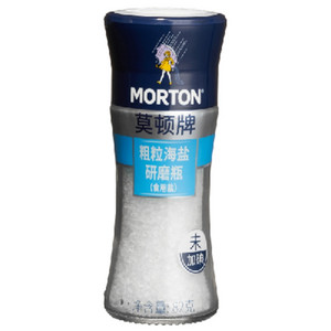 莫顿牌粗粒海盐研磨瓶（食用盐）