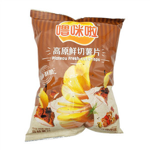 噜咪啦任性烧烤味高原鲜切薯片