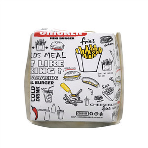 馋晓喵脆香鸡排堡