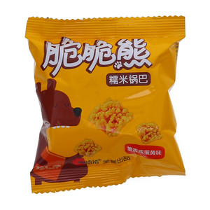 脆脆熊糯米锅巴蟹香咸蛋黄味20g
