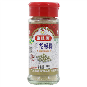 陶味园白胡椒粉香辛料风味调味品