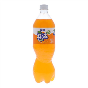 1L芬达零卡橙味汽水
