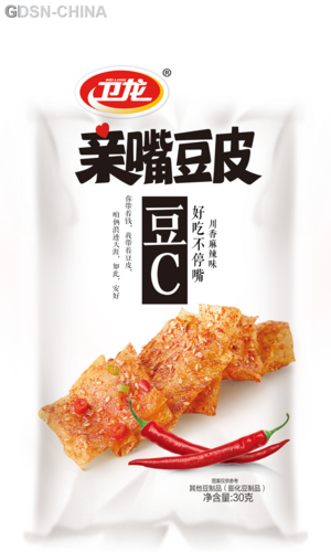 卫龙亲嘴豆皮