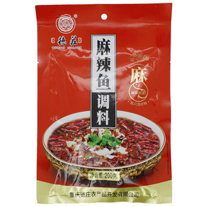 德庄麻辣鱼调料
