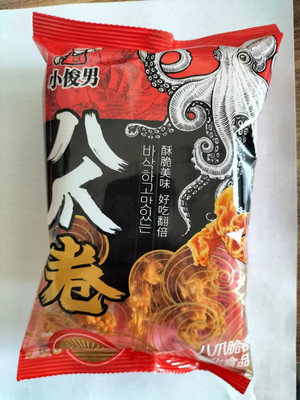 八爪脆卷（油炸型膨化食品） 口味：麻辣味