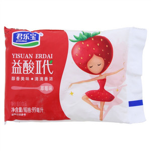君乐宝益酸Ⅱ代草莓味复合蛋白饮品