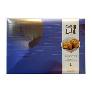 金苹果流心奶黄月饼