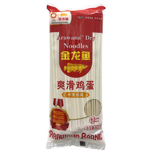 金龙鱼爽滑鸡蛋中宽挂面