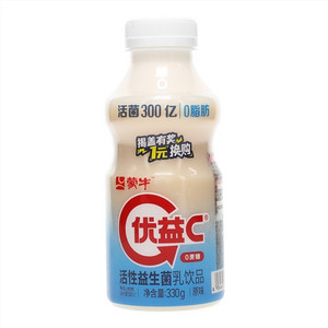 蒙牛优益C原味活性益生菌乳饮品