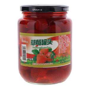 鲁星水果罐头（草莓罐头）