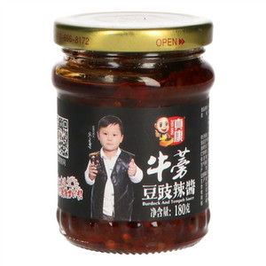 真康牛蒡豆豉辣酱(半固态调味料)