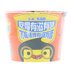 斯美特思圆大桶面麻辣牛肉面