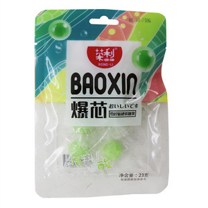 荣利爆芯雪柠味硬质糖果