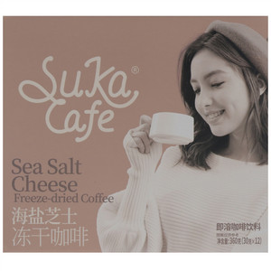 SUKACAFE苏卡咖啡海盐芝士冻干咖啡