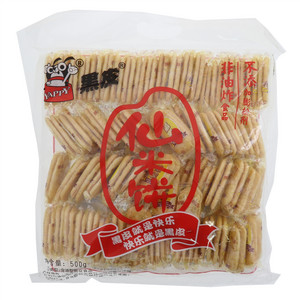 黑皮仙米饼(含油型膨化食品)500g