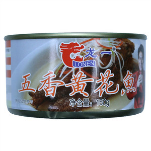 龙一五香黄花鱼罐头