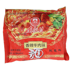 南街村香辣牛肉味方便面