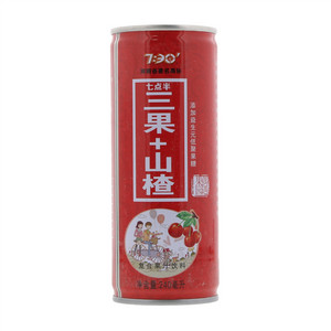 7:30‘三果+山楂（复合果汁饮料）