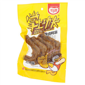 千百度掌上功夫香卤鸭掌（五香味）