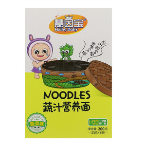 慧因宝菠菜味蔬汁营养面